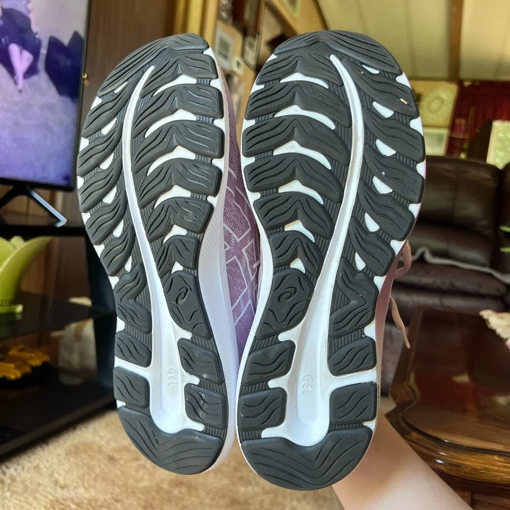 Women’s ASICS GEL-EXCITE 9 running athletes sneakers Barely Rose/White size 10. - Picture 5 of 17
